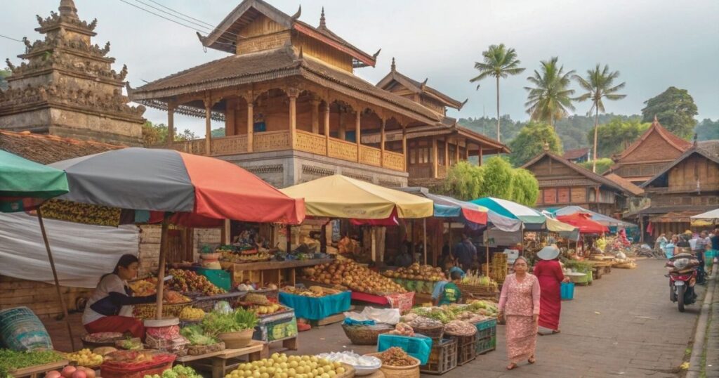 Bali traditional market