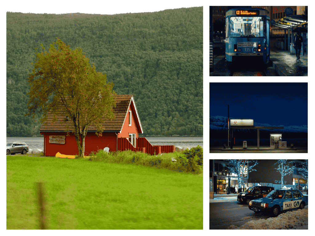 cabaña-autobus-gasolinera-taxis-coste-vida-noruega