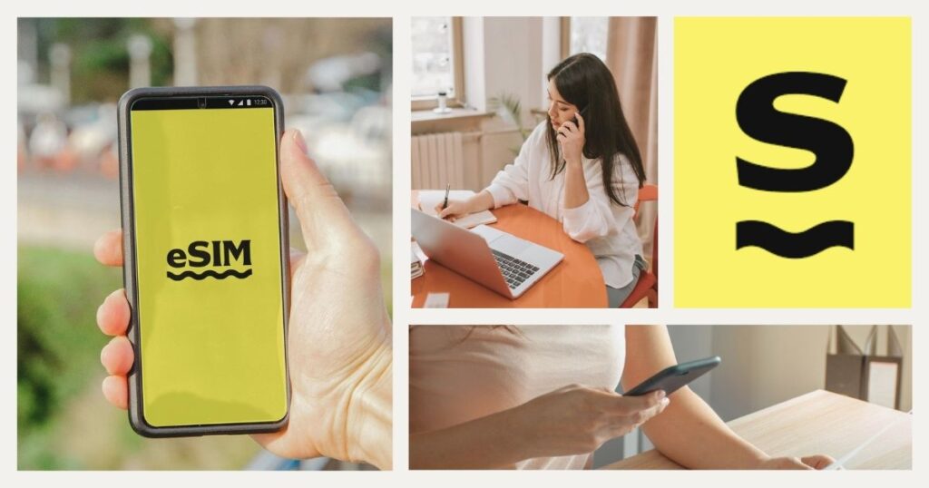 woman facing issues with Saily esim