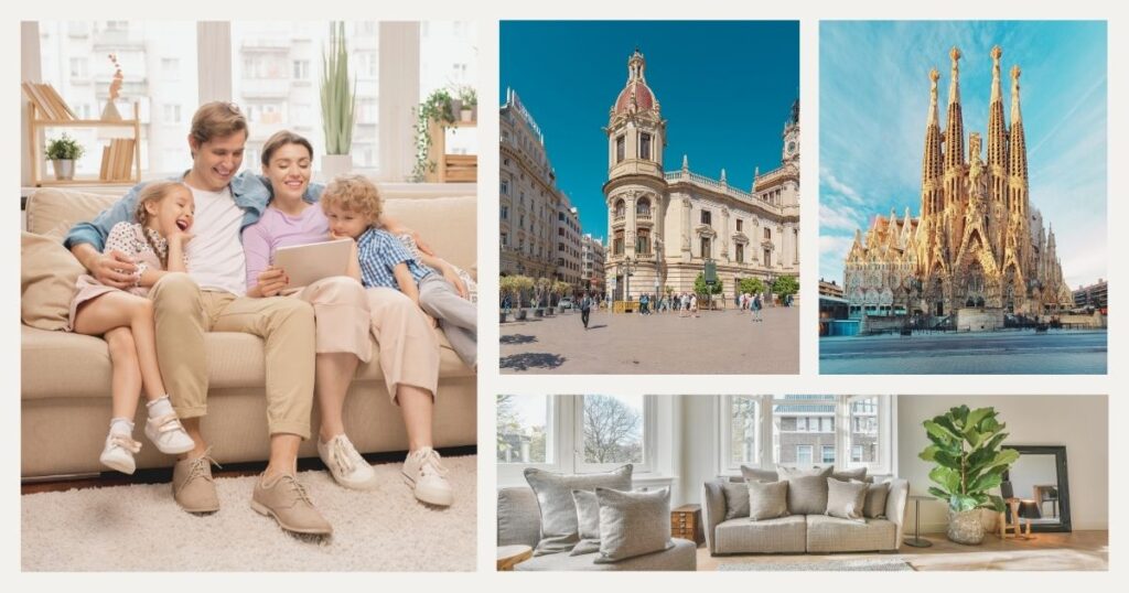 family living in Valencia, Spain