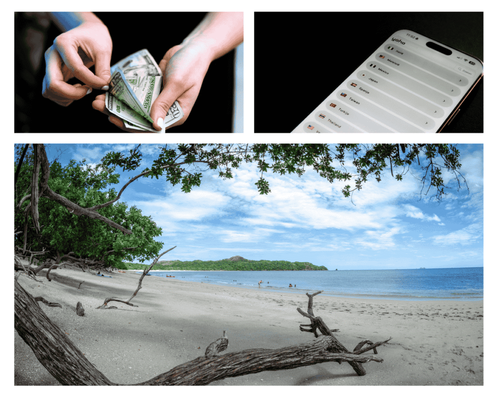 dolares-smartphone-playas-requisitos-viajar-españa-costa-rica