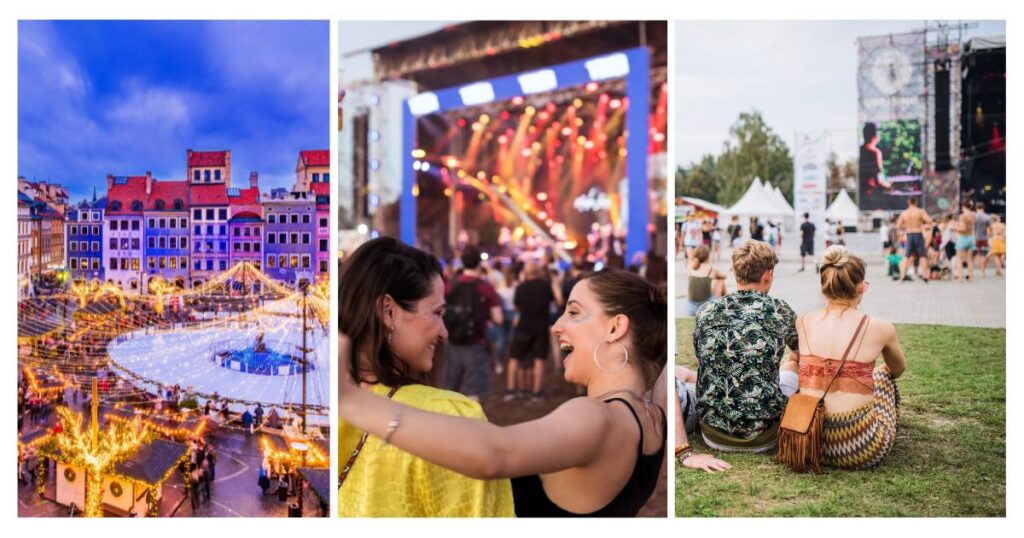 Durante todo el año hay cientos de eventos disponibles en Polonia