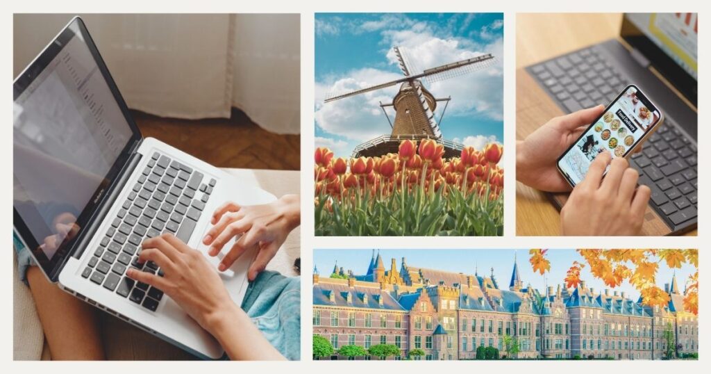 personas navegando en internet en Paises Bajos 