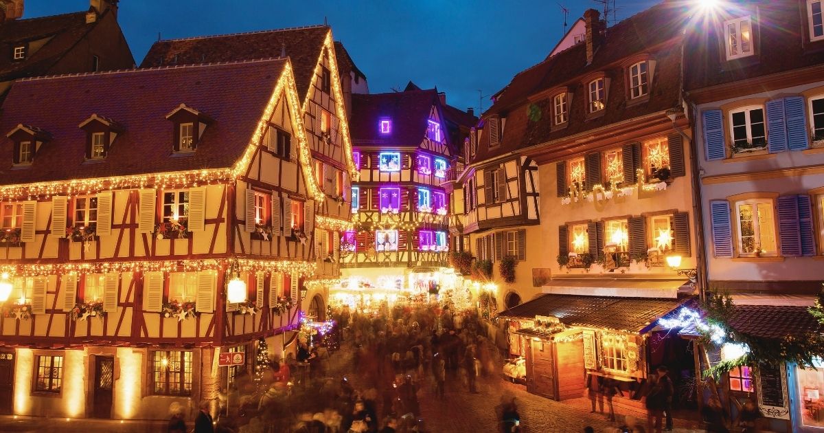 mercado navideño famoso en Francia