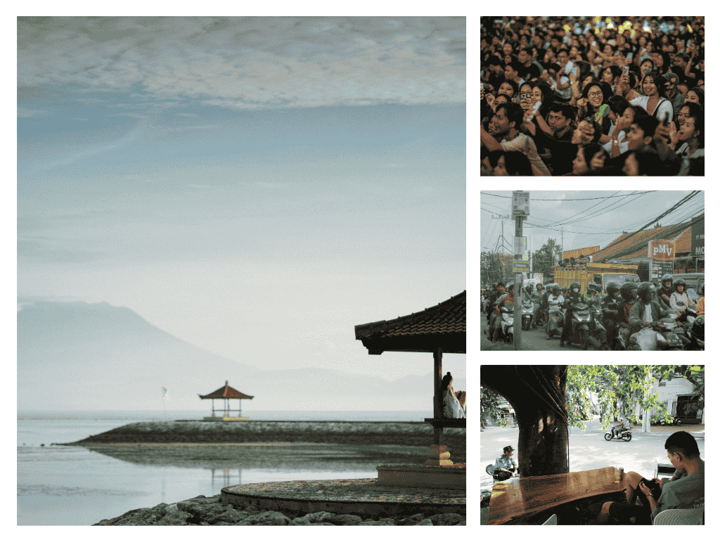 playa-tranquila-multitud-motos-persona-smartphone-mejor-epoca-viajar-bali