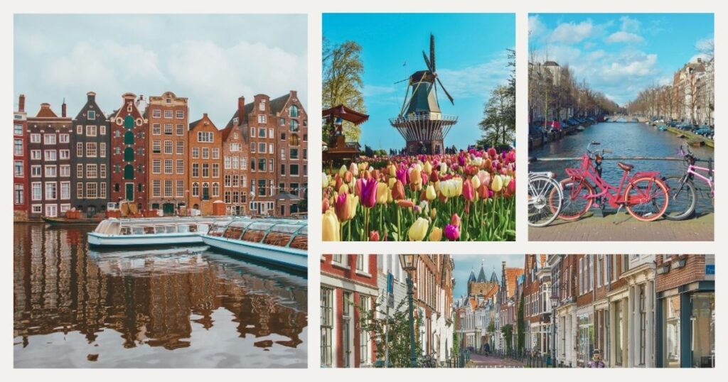 famosos paisajes turisticos en Paises Bajos