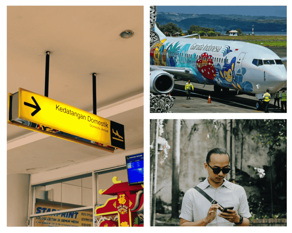 salida-aeropuerto-avion-viajero-requisitos-viajar-españa-indonesia