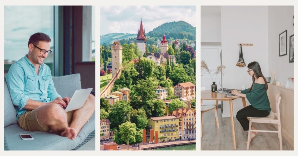 people connected to internet in Switzerland