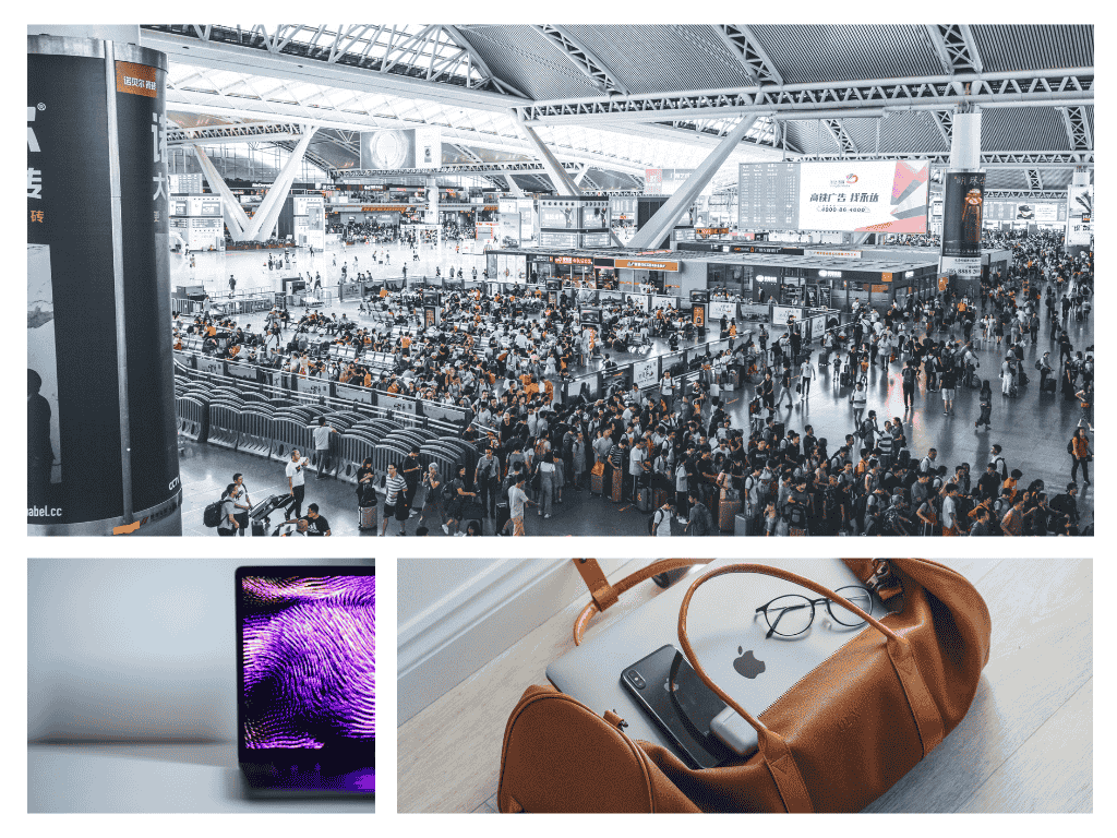 aeropuerto-multitud-huella-biometrica-maleta-viaje-requisitos-viajar-colombia-italia