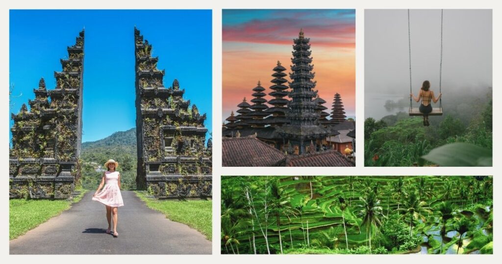 solo female travelers enjoying Bali