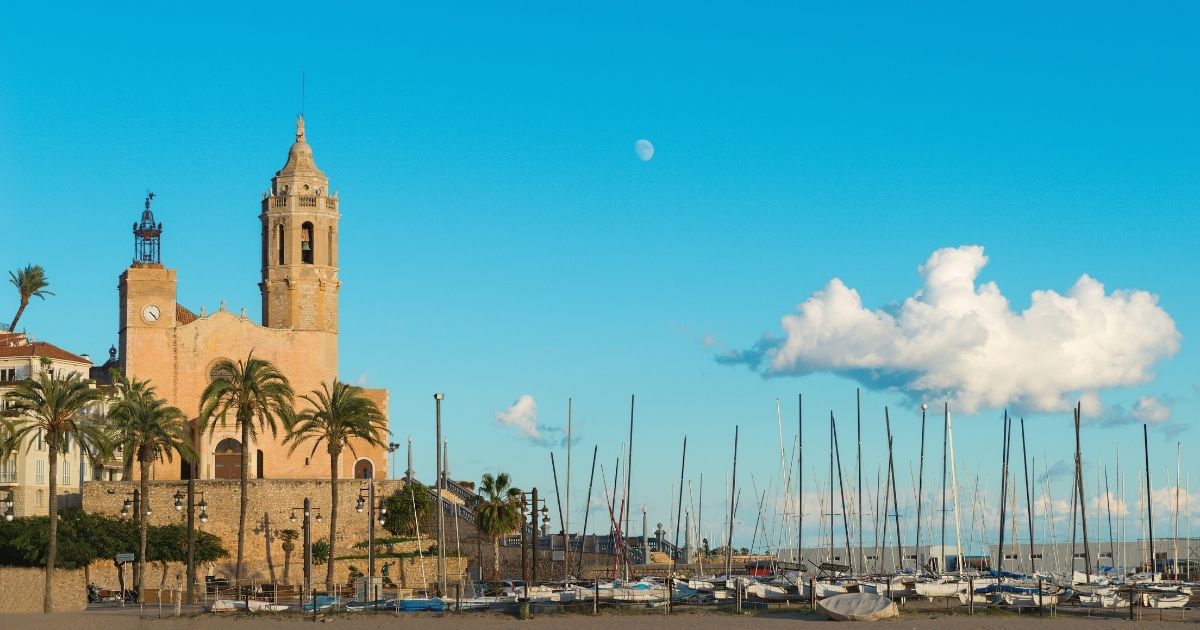 Sitges, one of the best beach town near Barcelona