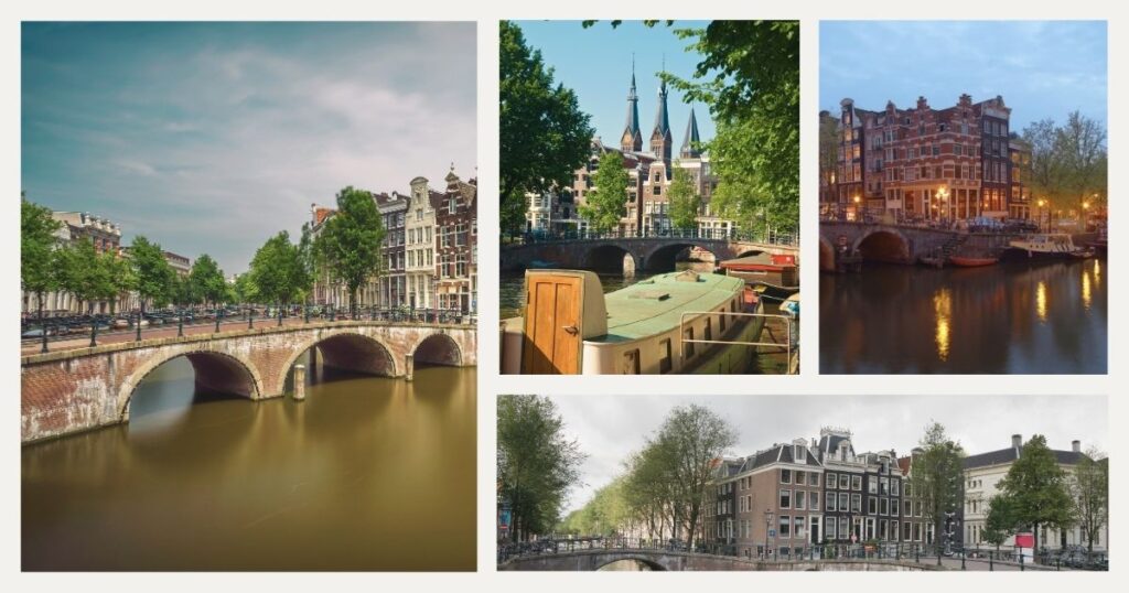 Canal de Keizersgracht en Ámsterdam