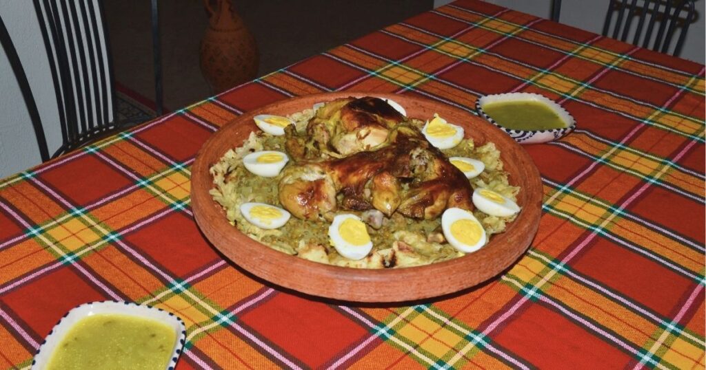 Rfissa, plato tipico de Marruecos