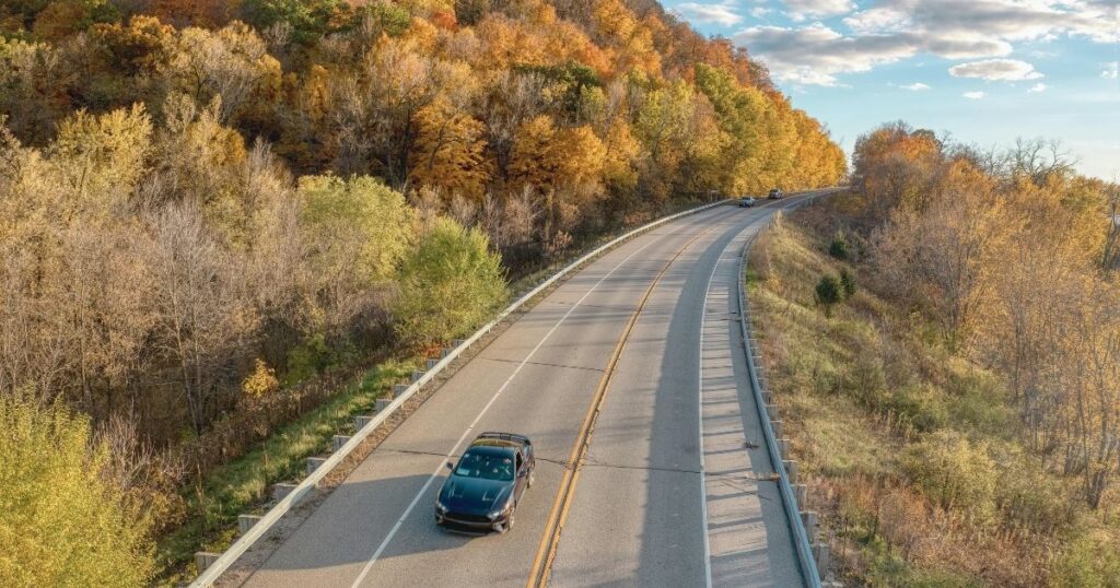 conduciendo coche en República Checa 