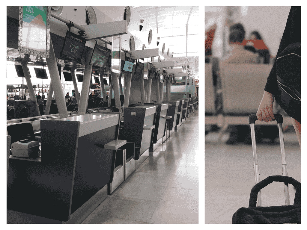 controles-aeropuerto-mujer-maleta-requisitos-viajar-mexico-espana