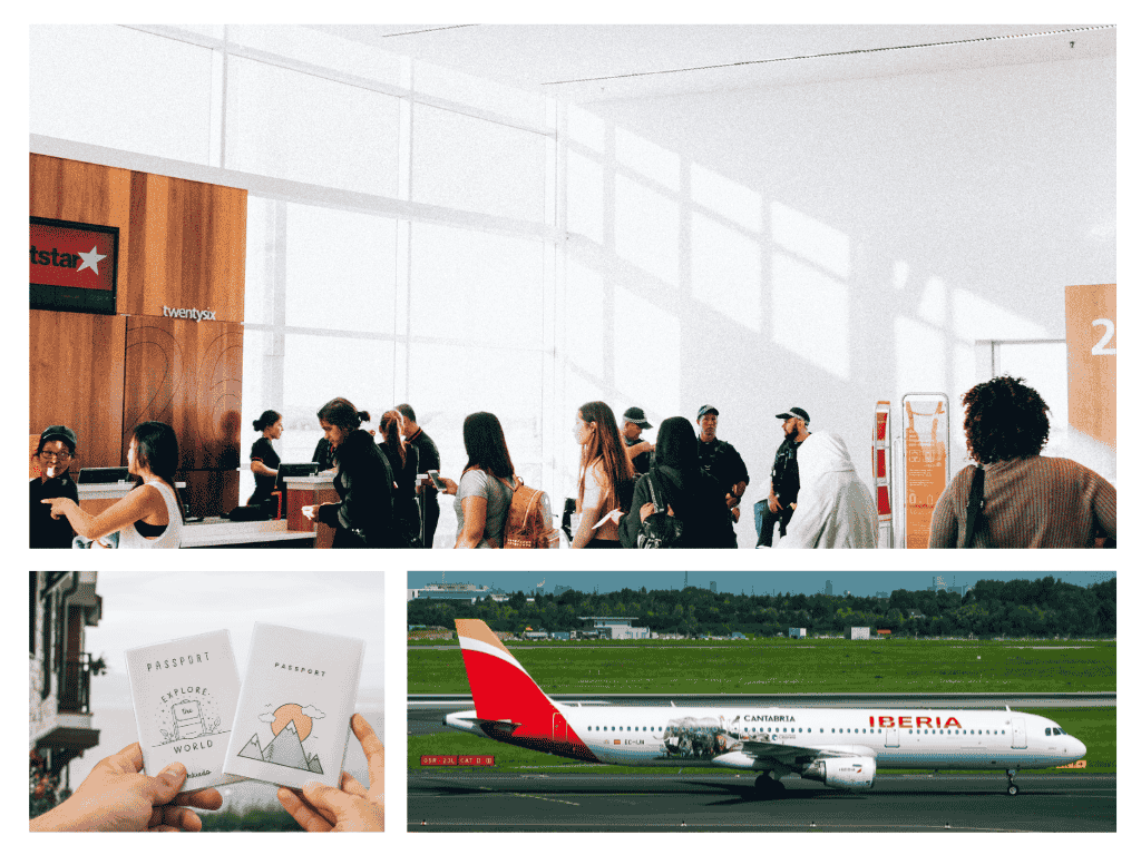 fila-migracion-pasaporte-avion-requisitos-viajar-mexico-espana