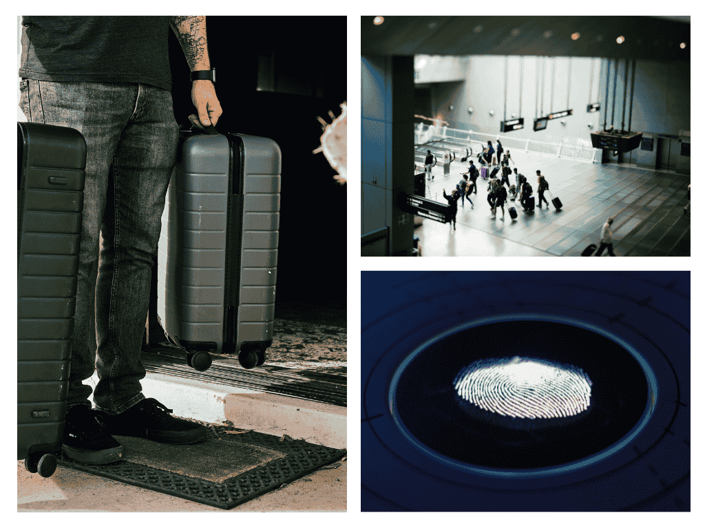hombre-maletas-aeropuerto-huella-biometrica-requisitos-viajar-argentina-italia