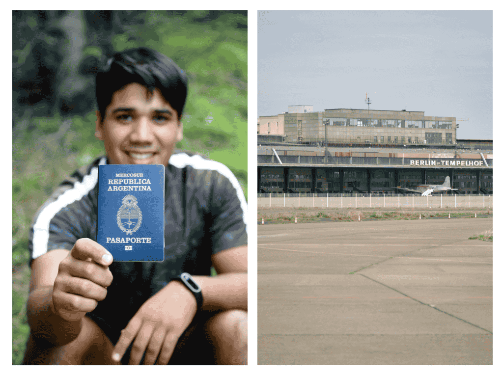 joven-pasaporte-aeropuerto-berlin-requisitos-viajar-argentina-alemania