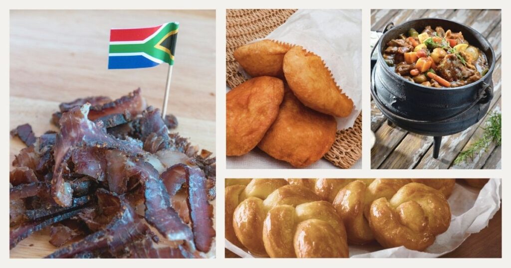 platos tipicos de Sudafrica