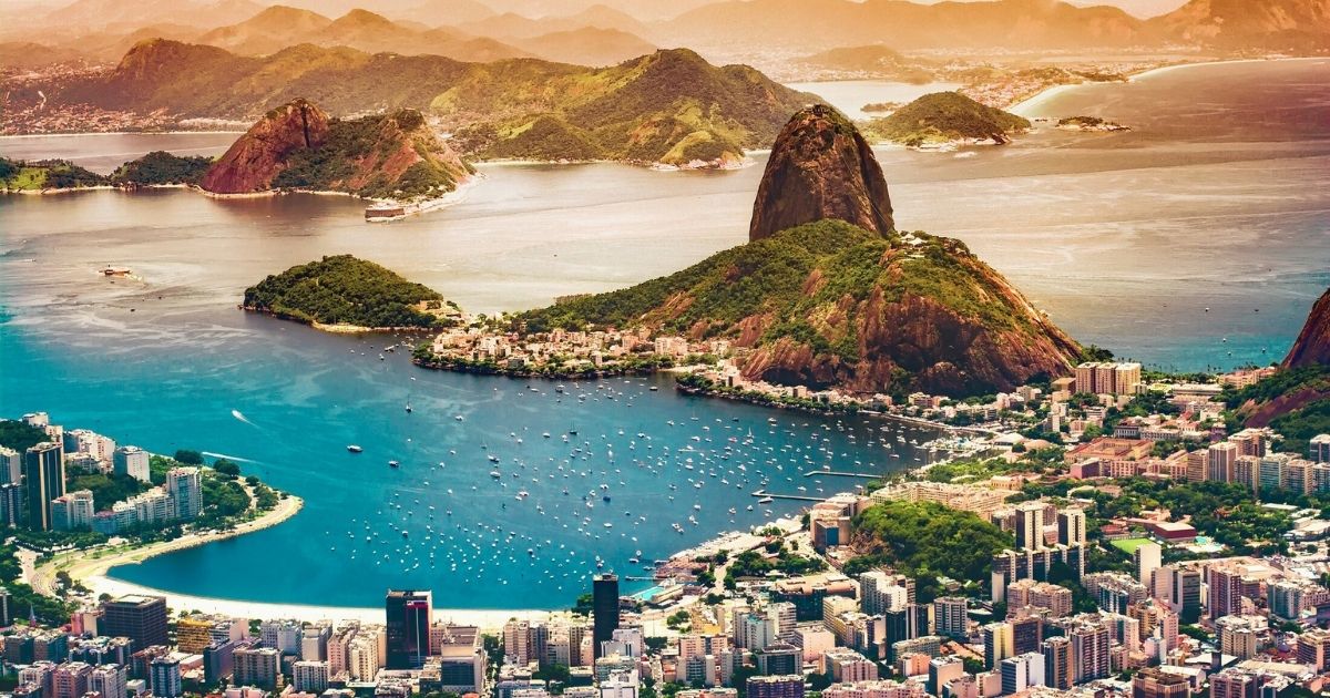 hermoso paisaje de Rio de Janeiro en Brasil
