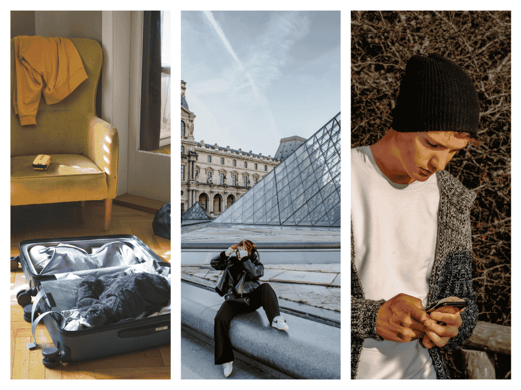 maleta-viajera-piramide-viajero-smartphone-requisitos-viajar-mexico-francia