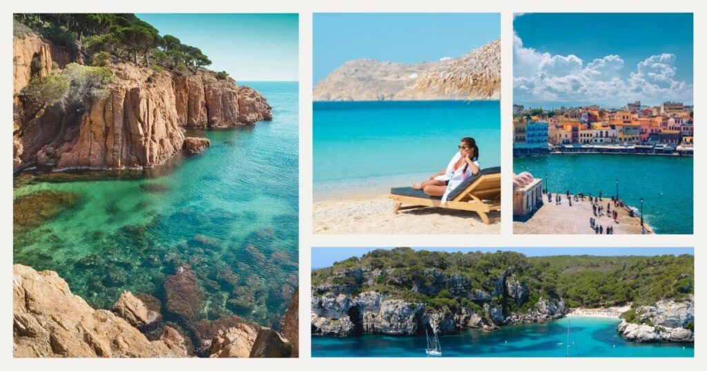 mujer disfrutando de su viaje en verano