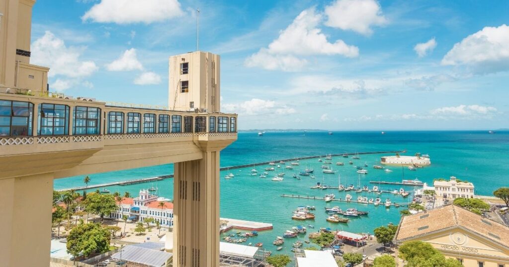 famoso atractivo turistico en Salvador, Brasil