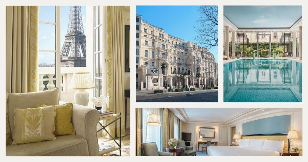Shangri-La Hotel en París, uno de los mejores lugares para alojarse en Francia