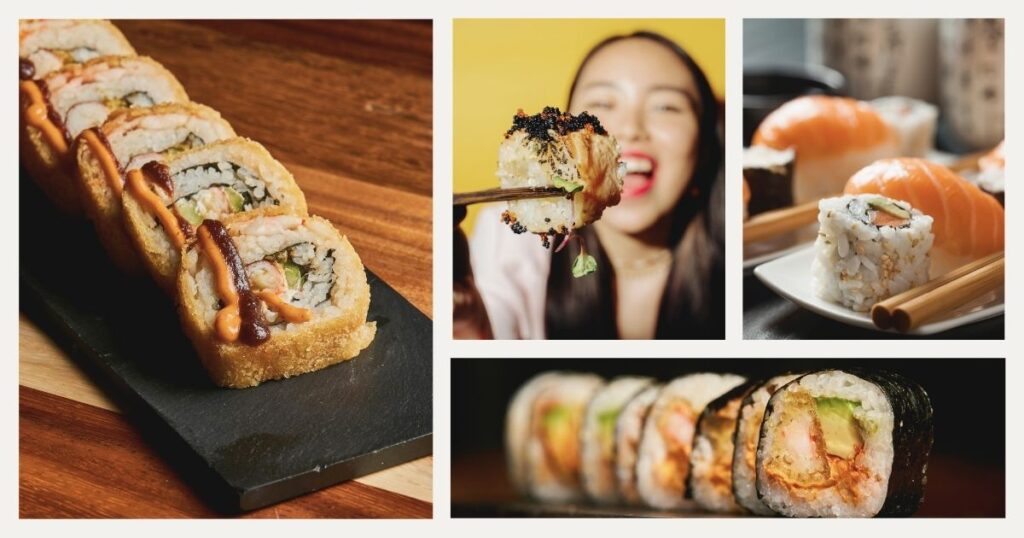 sushi de japon es una de las las mejores comidas tradicionales del mundo