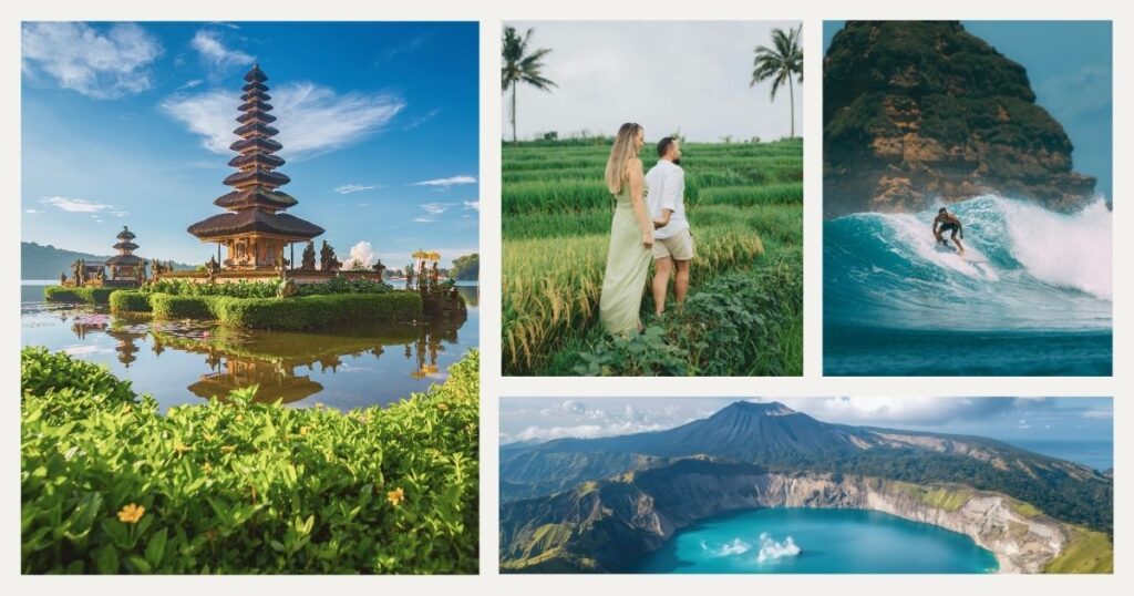 people exploring Lombok