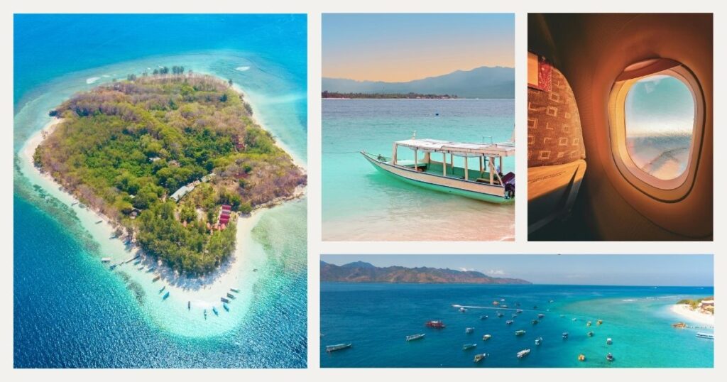 views of the Gili Islands