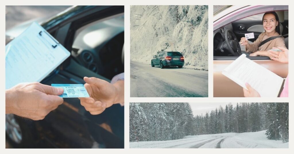 mujer con la licencia convalidada en Finlandia