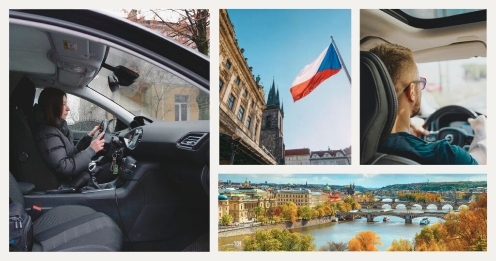 people driving in Czech Republic