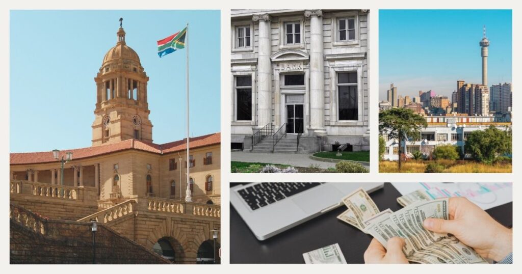 bancos en Sudáfrica