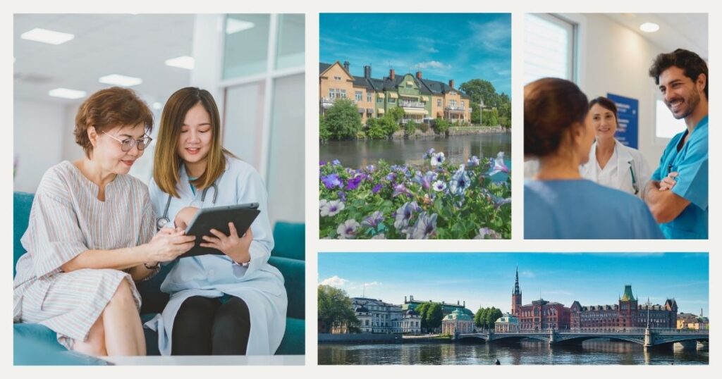 foreigners using the healthcare system in Sweden