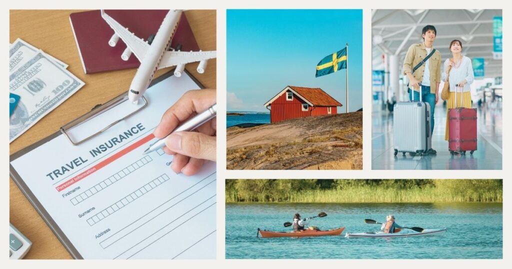 people traveling to Sweden with travel insurance