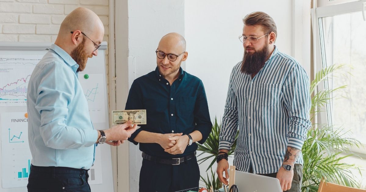 entrepreneurs talking about tax tools