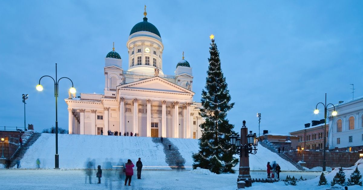 nice view of famous place in Finland