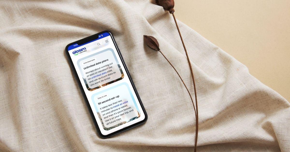 smartphone with Alosim esim reviews