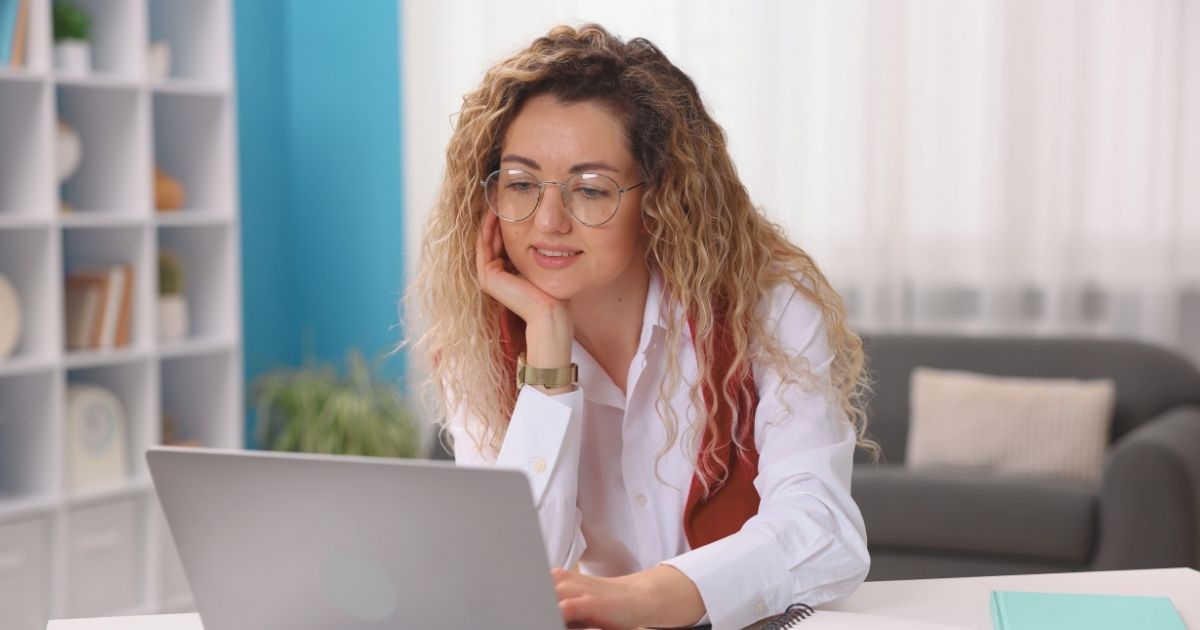 young woman using the best vpn in South Africa