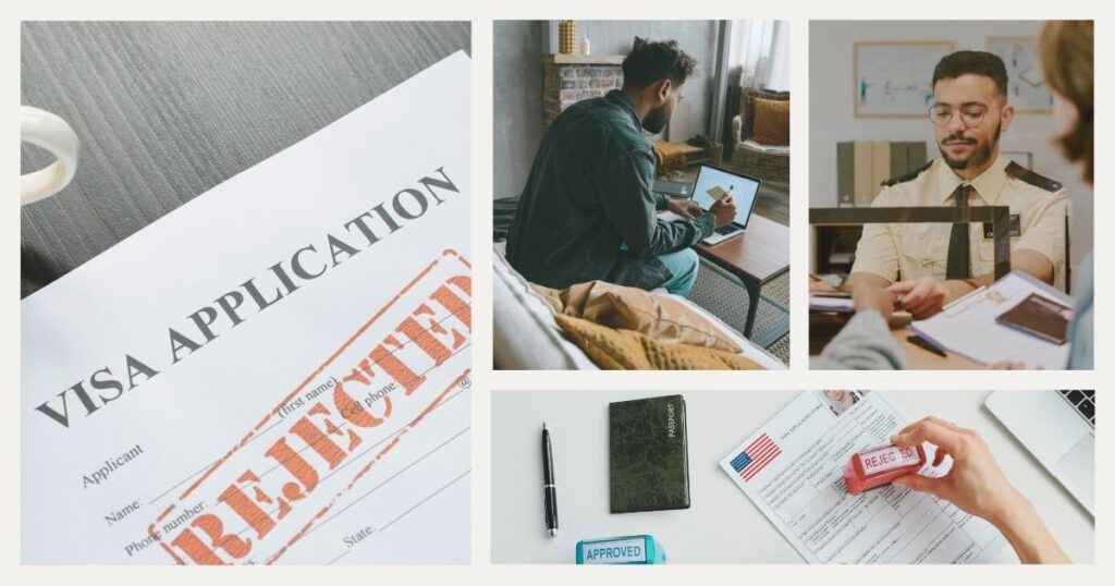 visa application rejected