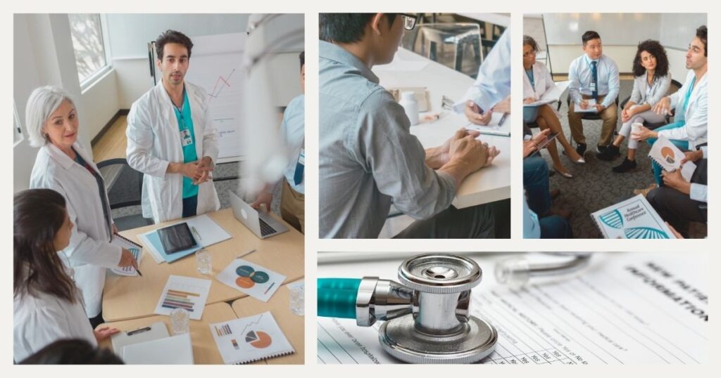 doctors debating about the health coverage exclusions