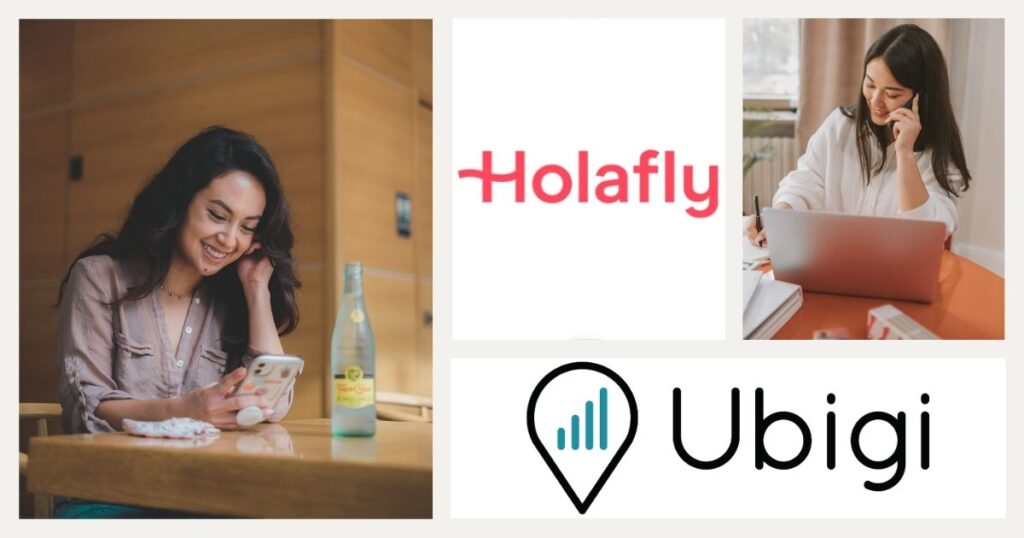 women comparing Ubigi vs Holafly