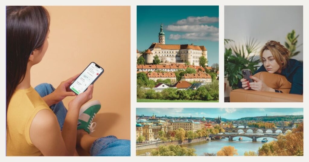 women looking for the best esim for the Czech Republic