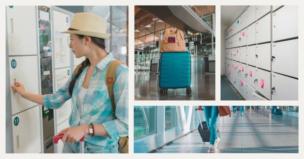 mujer guardando maletas en Berlin