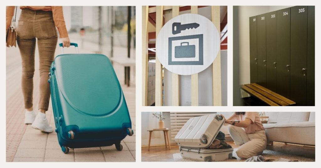 mujer llevando equipaje a la estacion central de tren de Bolonia