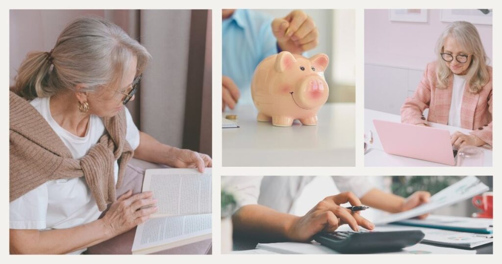 old women checking the EU pension regulations