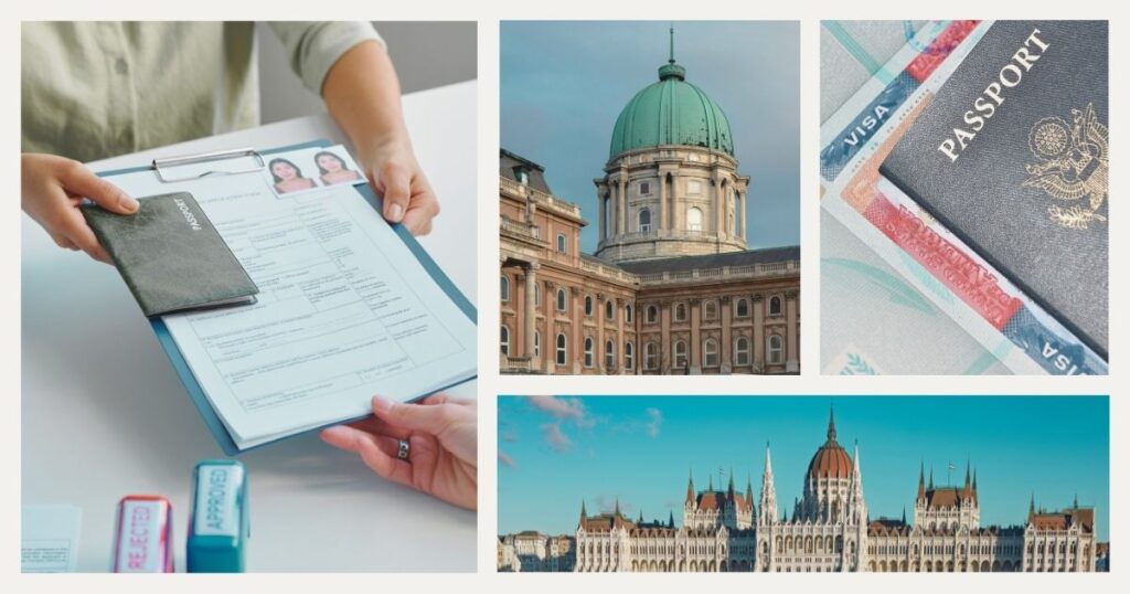 person getting a Hungary visa