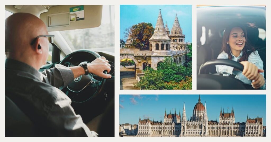 people driving in Hungary
