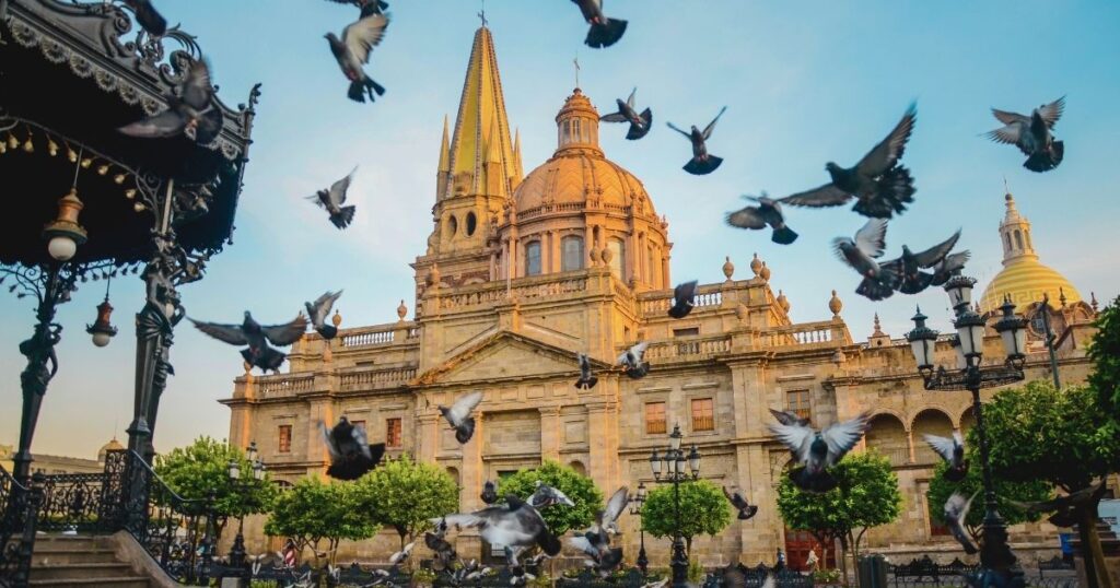 hermoso edificio en Mexico